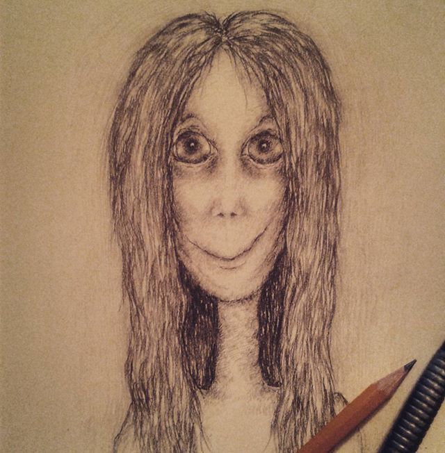 Draw - My, Drawing, Pencil drawing, Art, Images, Horror, Hobby, Longpost