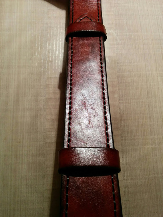 Belt. - My, Leather, Handmade, With your own hands, Leather craft, Belt, Leather belt, Longpost