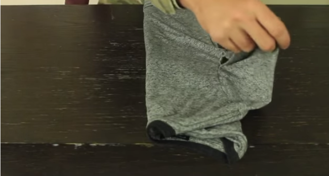 How to fold a T-shirt compactly? - Time, Quickly, T-shirt, Longpost