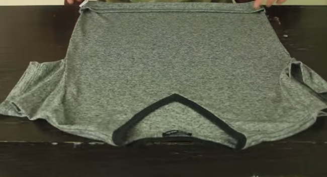 How to fold a T-shirt compactly? - Time, Quickly, T-shirt, Longpost