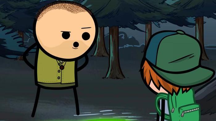The comic book adventure Cyanide and Happiness has raised over $500,000 on Kickstarter. - Cyanide and Happiness, Games, Kickstarter, Crowdfunding