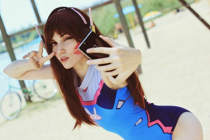 D.Va cosplay - Aoi Hanna - Overwatch, Dva, Дива, Косплей, Aoi Hanna, Длиннопост