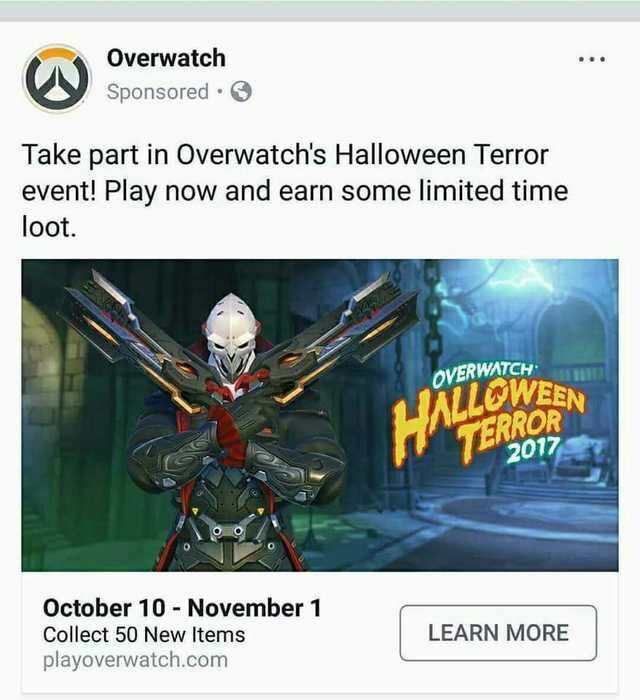 Possible Overwatch skins for Halloween 2017 - Overwatch, Hearing, Longpost