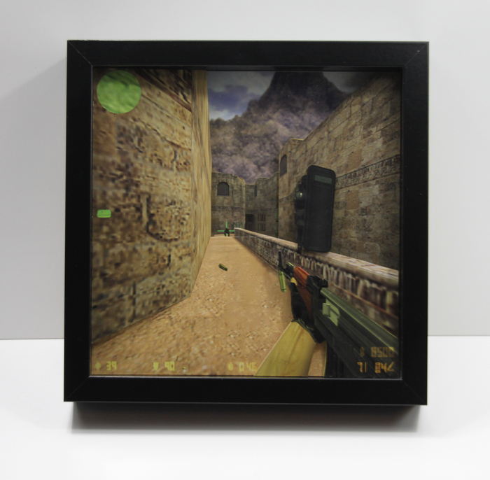 Diorama on the game Counter-Strike 1.6 - My, Counter-strike, Diorama, Games, PC, Computer games, Nostalgia, Game art, Longpost, Computer