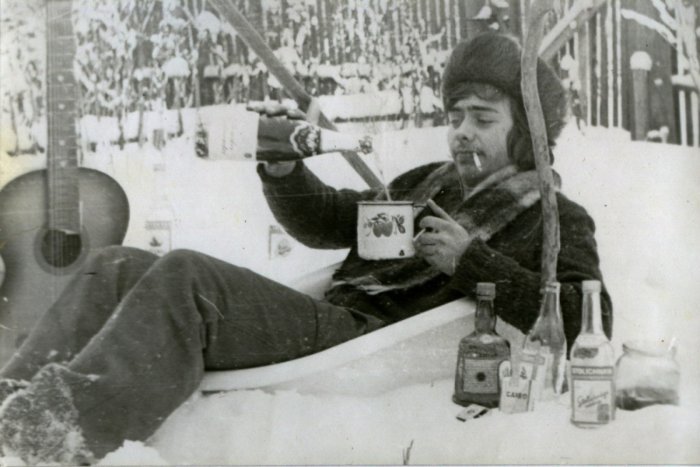 Aristocrat or degenerate? - the USSR, Winter, Alcohol, New Year