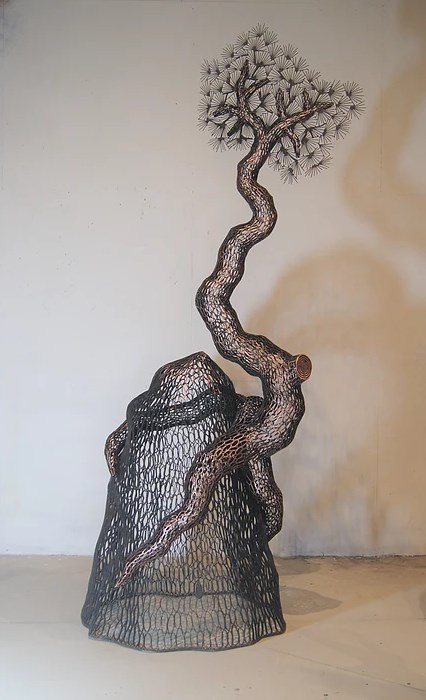Copper trees. - Sculpture, Art, Art, Copper, Zanamiclub, Longpost