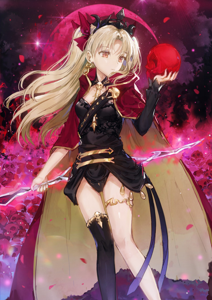 Ereshkigal - Аниме, Anime Art, Fate Grand Order, Ereshkigal, Tohsaka Rin