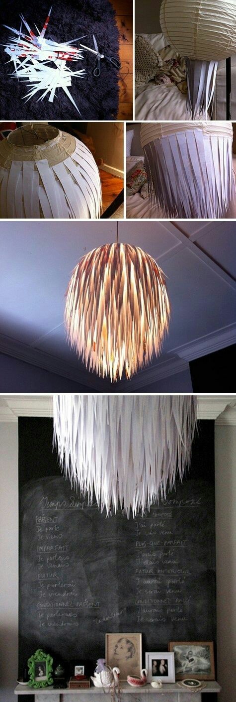 A little glue and a ball - Pinterest, Lamp, With your own hands, A selection, Longpost