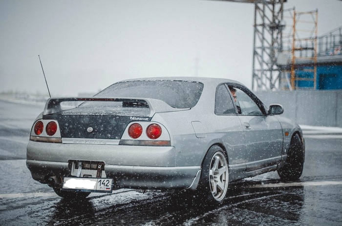 Nissan Skyline ecr33 - My, Nissan skyline, Ecr33, Automobile racetrack, , The photo, 