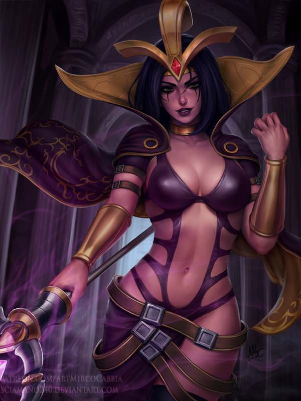 LeBlanc DeviantArt, , , , , League of Legends, Leblanc, Sciamano240
