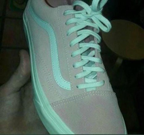 Sneaker color?!?!? Pinkish white or greyish green? - Sneakers, Pink, Gray, The dress