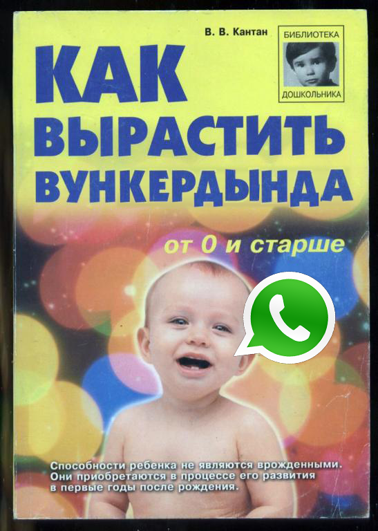 Как вырастить вункердында - Моё, Whatsapp, Картинка с текстом