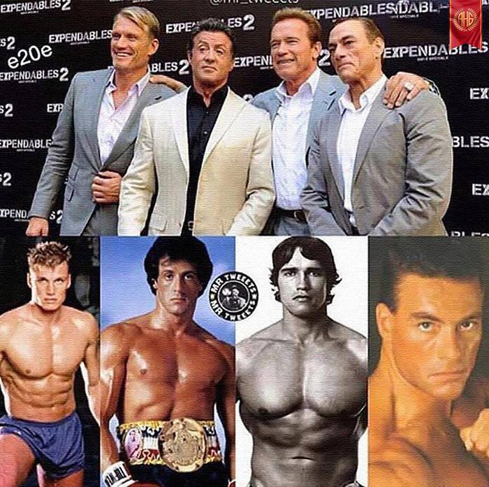 Legends - Legend, Jean-Claude Van Damme, Dolph Lundgren, Arnold Schwarzenegger, Sylvester Stallone