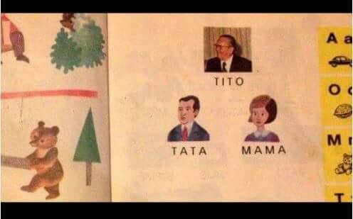 Children's book in the former Yugoslavia (70s) - Children's literature, Josip Broz Tito, Yugoslavia, Cult, Propaganda, Communism, Family