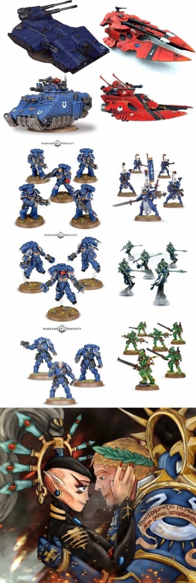 It seems the Imperium took a wrong turn - Warhammer 40k, Wh miniatures, Wh humor, Space Marine, Eldar, Xenophilia, Roboute guilliman, Longpost