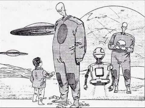 In 1989, in Voronezh, children playing football met UFO aliens. - UFO, , Contacts, Landing, Longpost, Voronezh