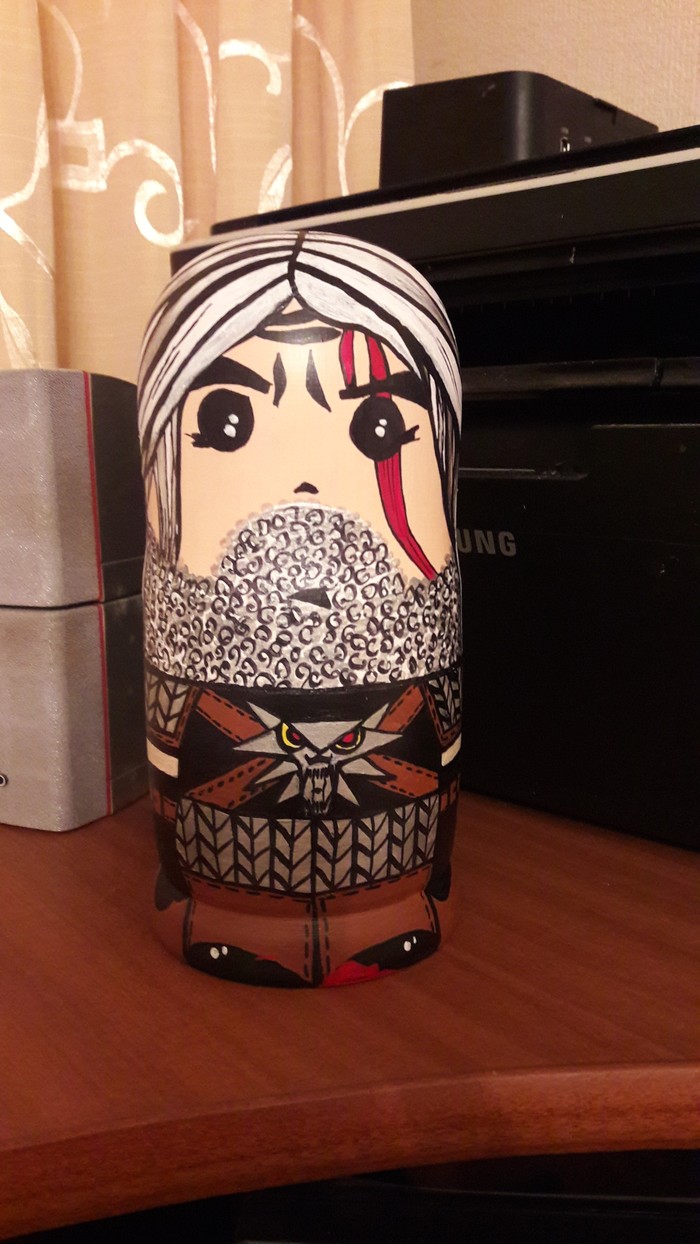 Souvenir idea for series/games/books. - My, , Handmade, Longpost, , Geralt of Rivia, Witcher, Witcher 3