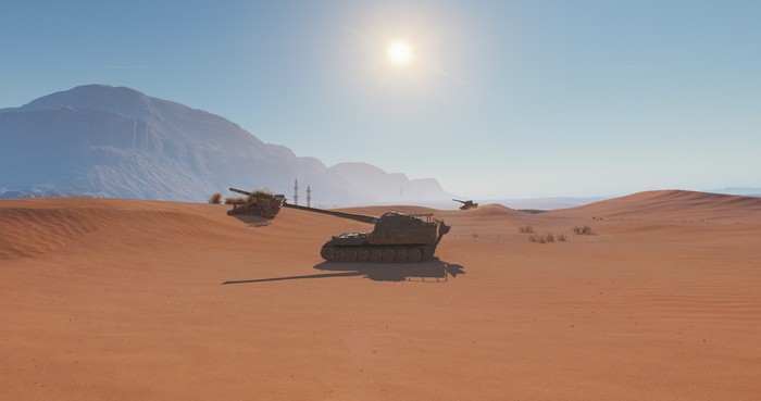 World of Tanks 2.0 Atmosphere of new maps - My, World of tanks, Sandbox, 4K quality, , Screenshot, Longpost, 4K resolution, Tag