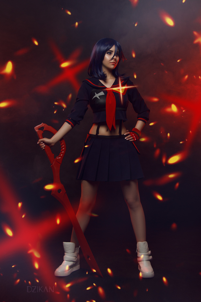 Ryuko Matoi! - Kill la Kill, Matoi Ryuuko, Disharmonica, Cosplay, Girls, Longpost