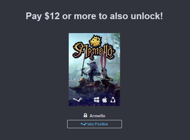 Screencheat, Hand of Fate и другие... - Humble Bundle, Bundle, Screencheat, Hand of Fate, Armello, Игры, Компьютерные игры, Hurtworld, Бандл