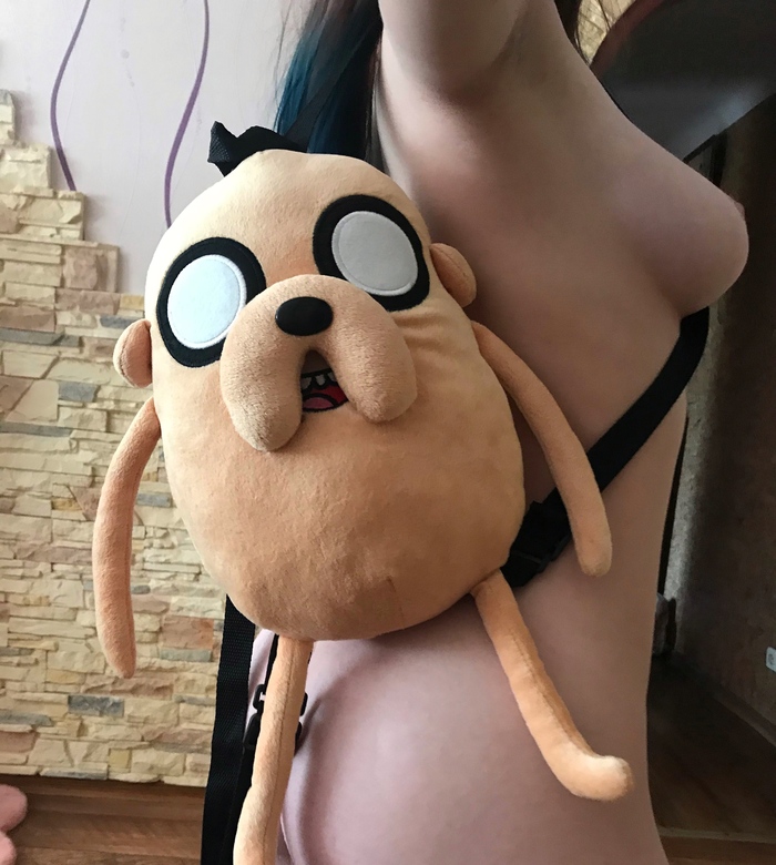 Jake! - NSFW, My, Erotic, Adventure Time, Boobs, Nipples, Booty, Jake