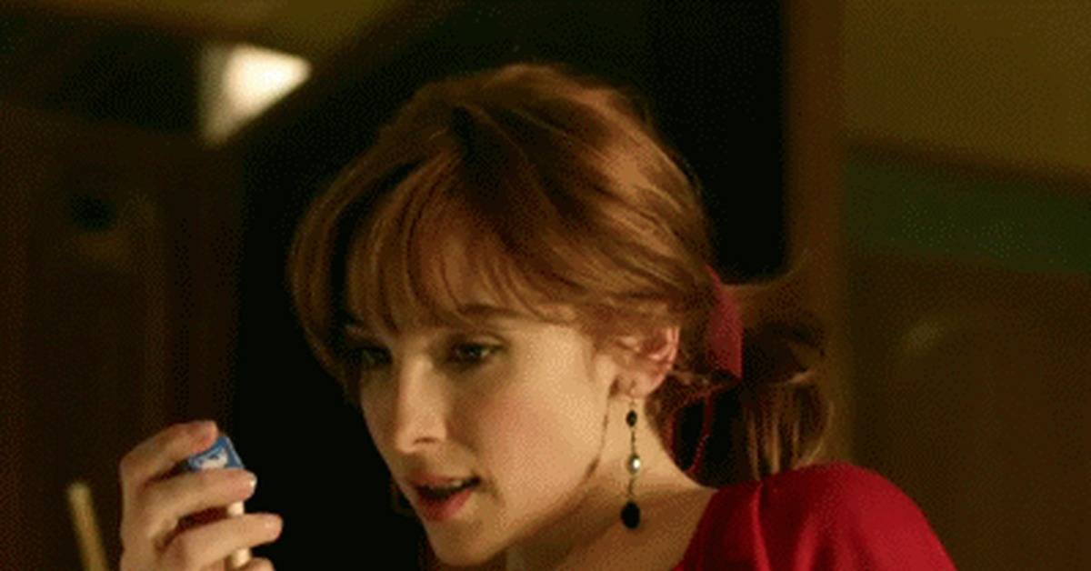 Vica Kerekes - NSFW, , Boobs, GIF, Longpost