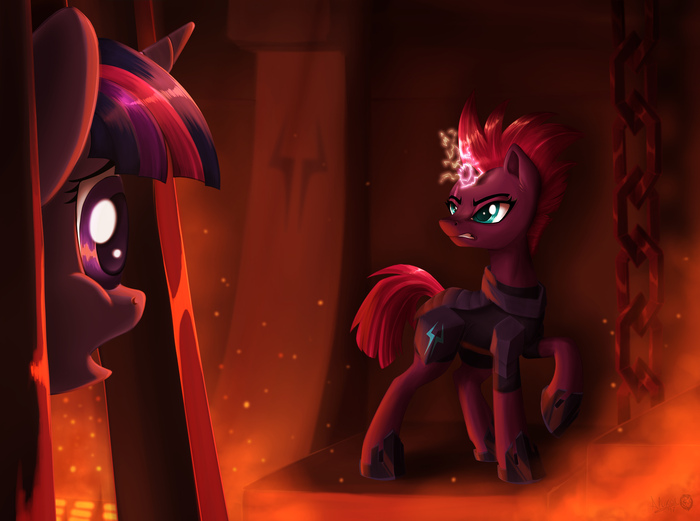 Open up your eyes My Little Pony, Ponyart, Twilight Sparkle, Tempest Shadow, My Little Pony: The Movie, Sirzi