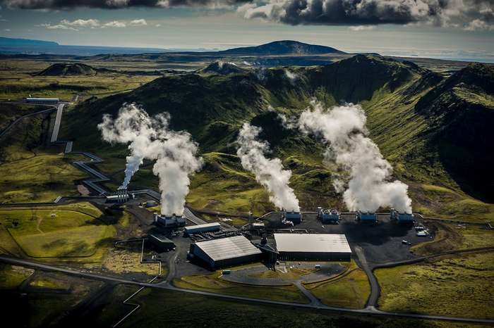 Processing of CO2 into a carbonate mineral. The world's first factory opens in Iceland - , Carbon dioxide, Carbon capture, Carbon, Longpost