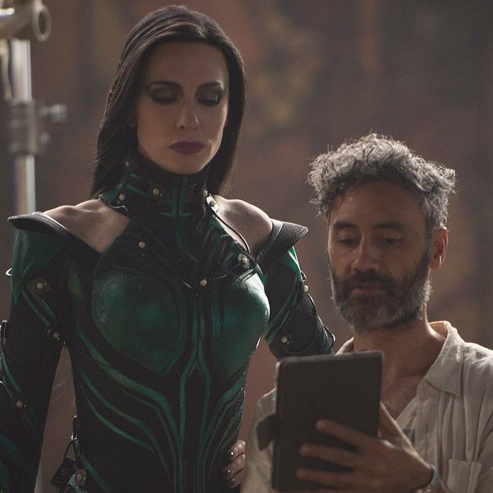 Waititi, Blanchett and tablet - Thor, Ragnarok, Poem without rhyme