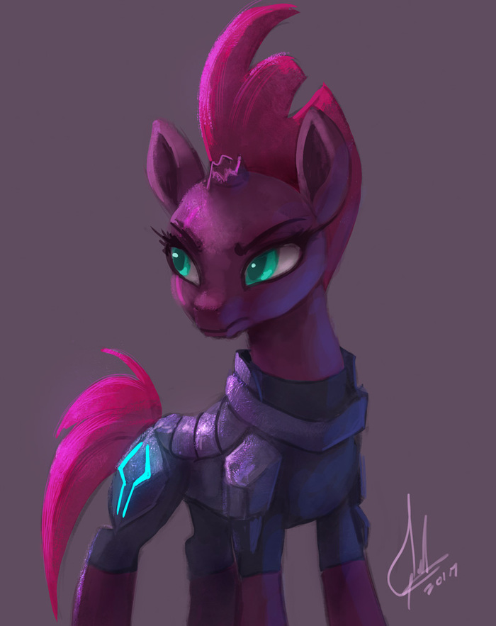 Tempest Shadow My Little Pony, Ponyart, Tempest Shadow, My Little Pony: The Movie, Raikohillust