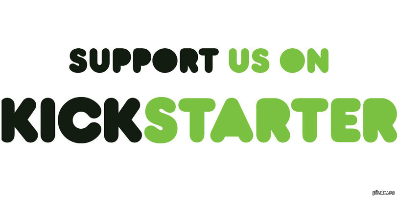 Kickstarter. Kickstarter logo. Kickstarter без фона. Support us on Kickstarter.