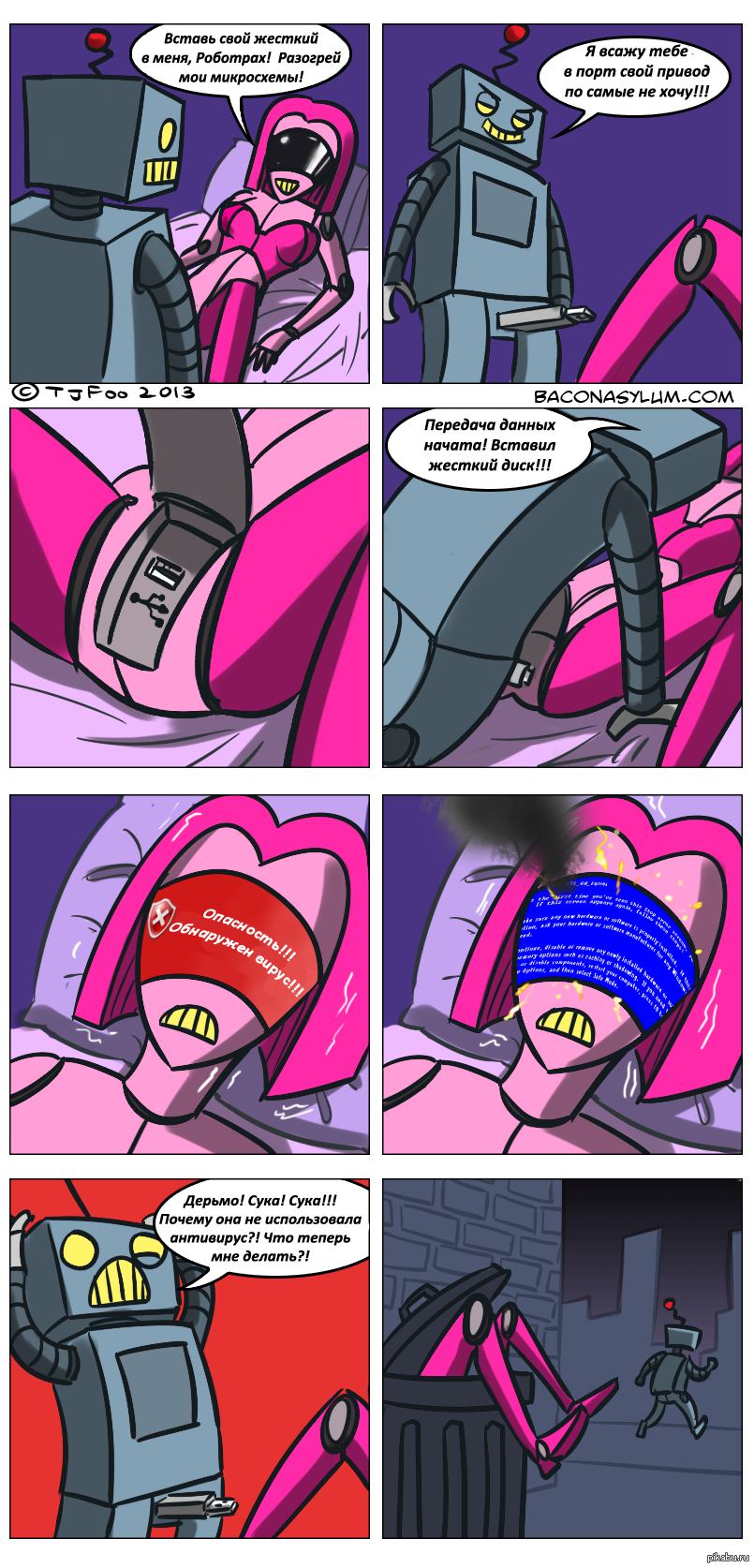 Robot Sex Comics