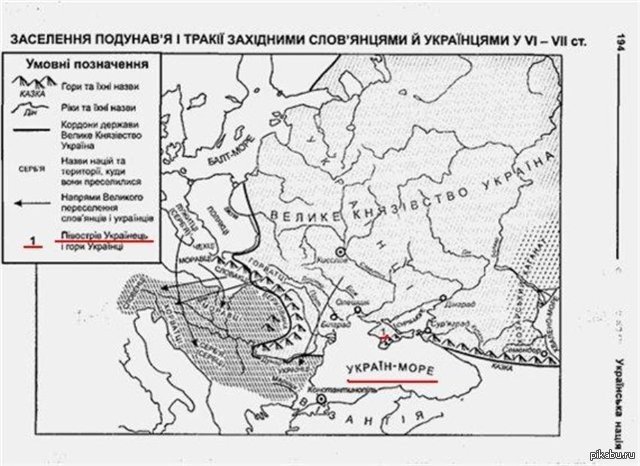 Древние укры выкопали черное море учебник