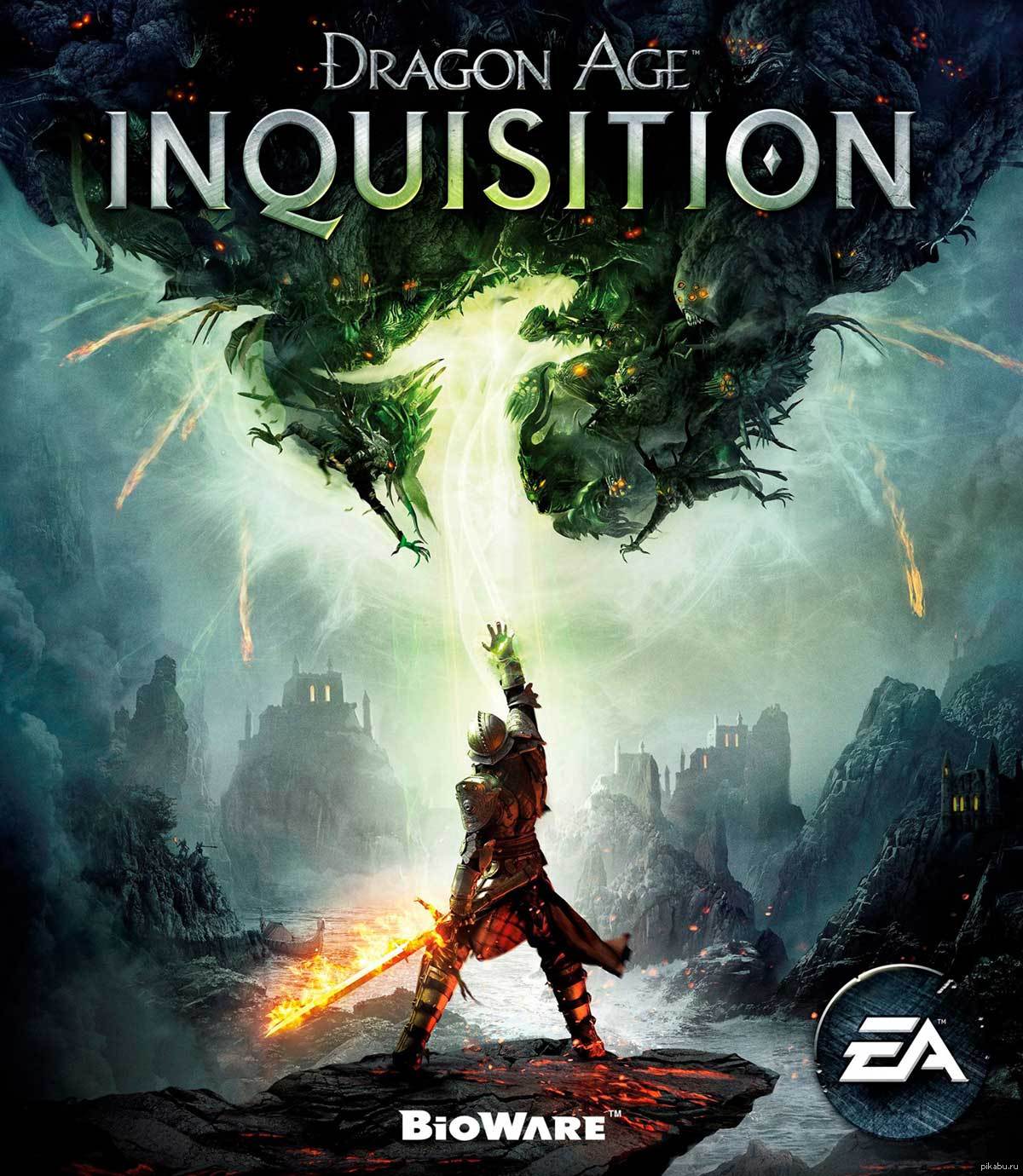 Сегодня в геймплейном трейлере была объявлена дата выхода Dragon Age:  Inquisition. Игра появится на прилавках 7 октября. | Пикабу