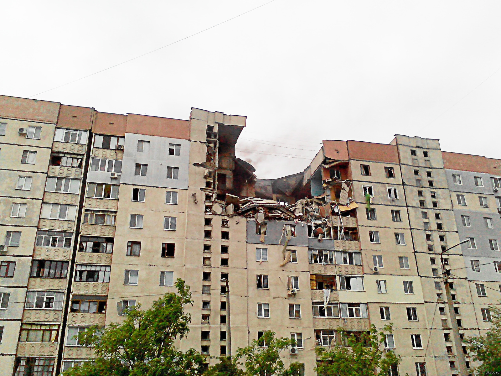 В Николаеве произошел взрыв жилого дома | Пикабу