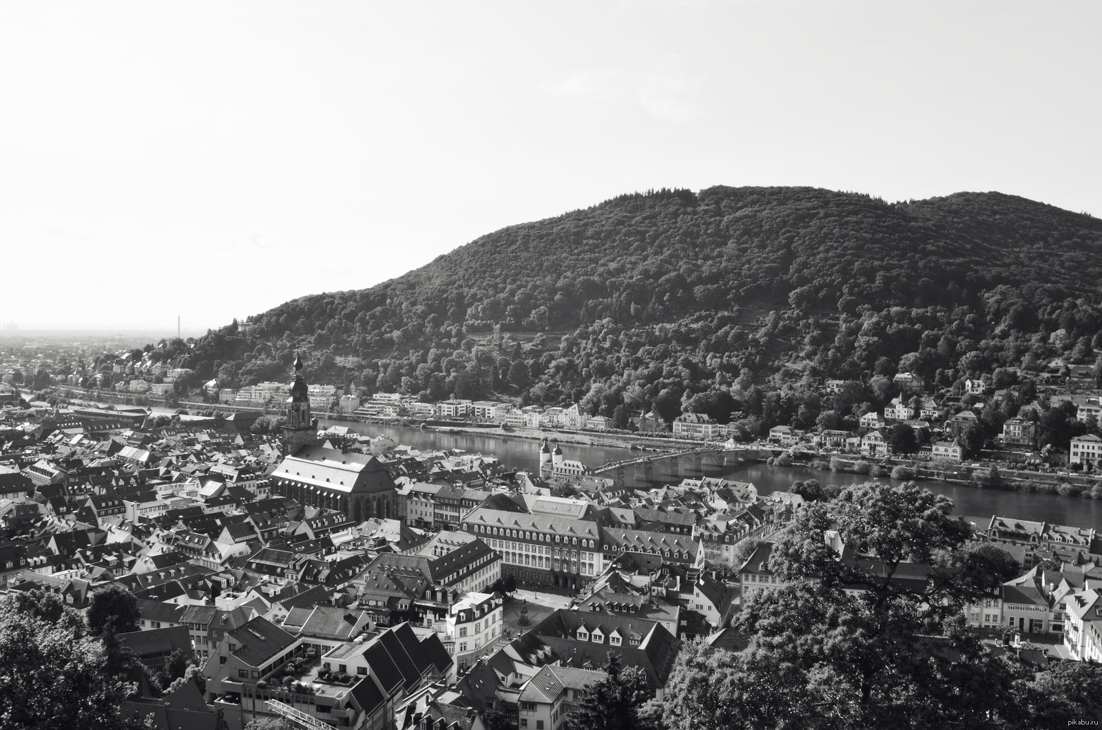 some more germany - My, Germany, Town, The photo, Black and white