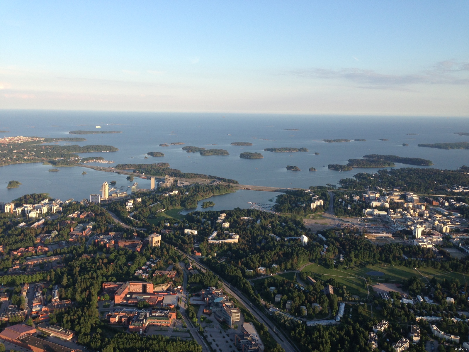 санкт петербург вид на финский залив