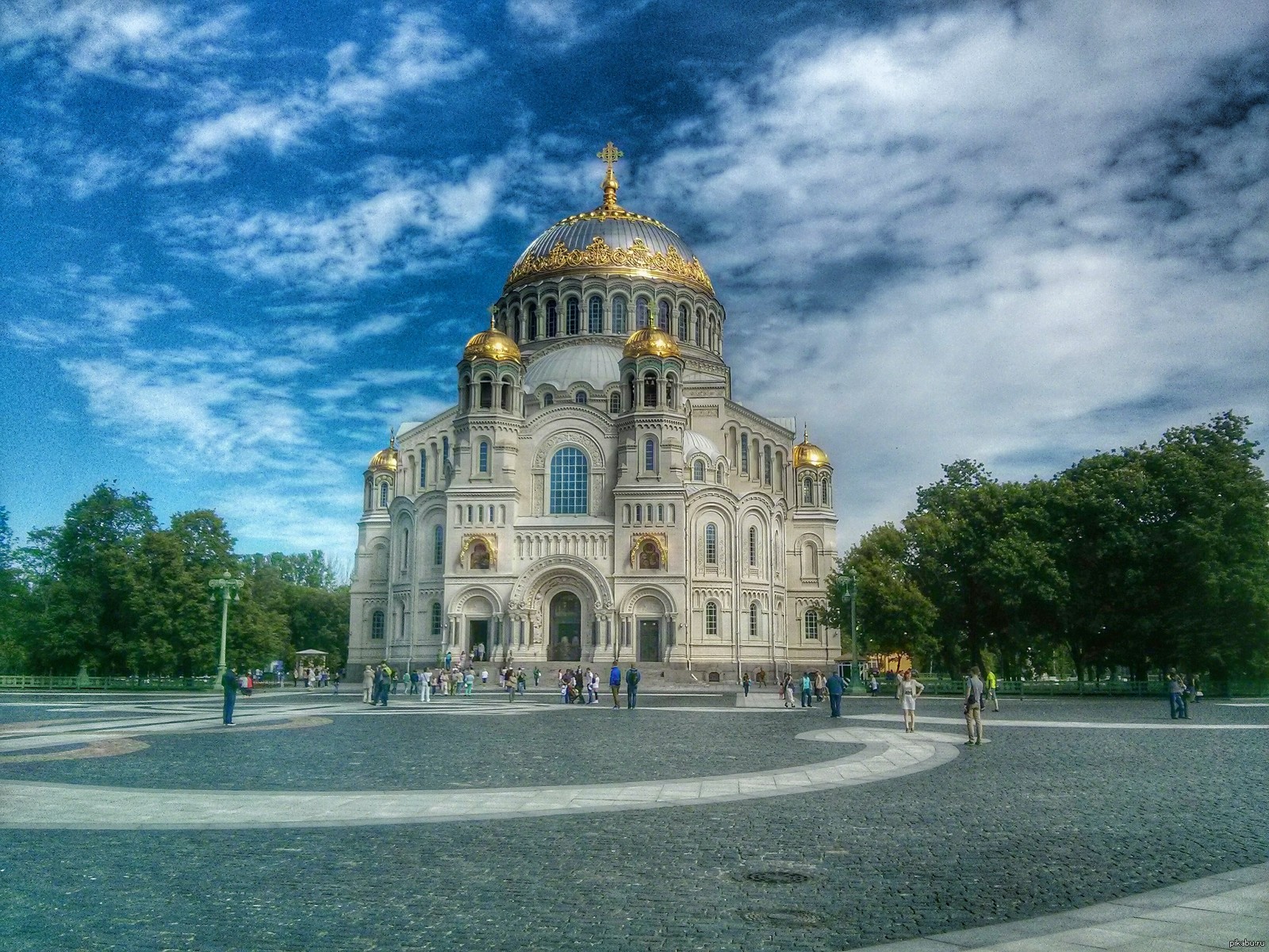 Кронштадтский собор сверху