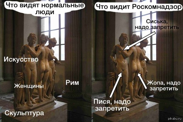 And it's true.... - Roskomnadzor, Genitals, Russia, Deputies, Sculpture, Politics