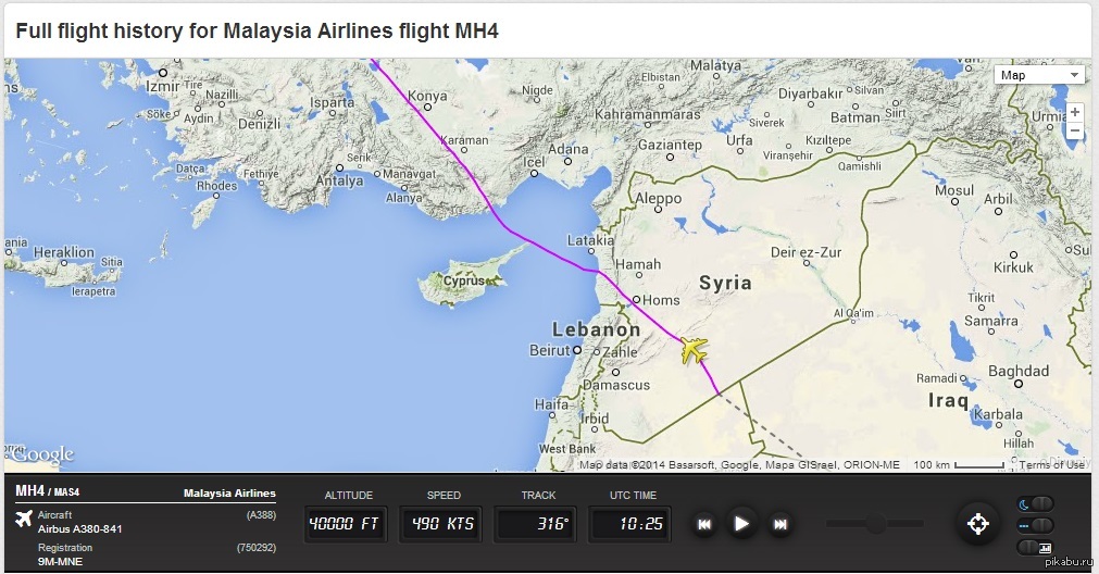 Где сейчас маршрут. Malaysia Airlines карта полетов. Карта маршрута полета Ираклион -Казань. Летают ли самолеты через Украину. Рейс 17 Malaysia Airlines на карте.