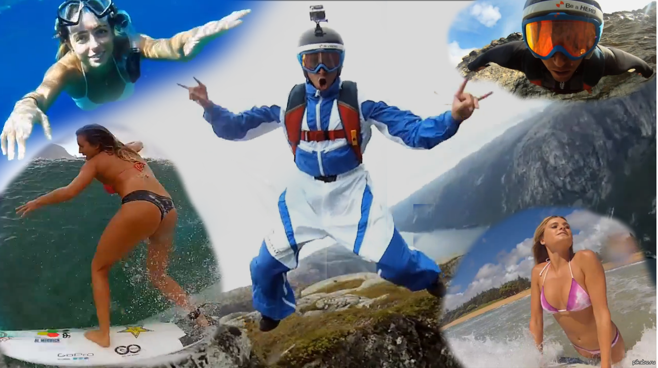 Лучшее видео 2014. Скайдайверы GOPRO. Серфинг с парашютом. Блогер сёрфер парашютист. Сноуборд с парашютом.