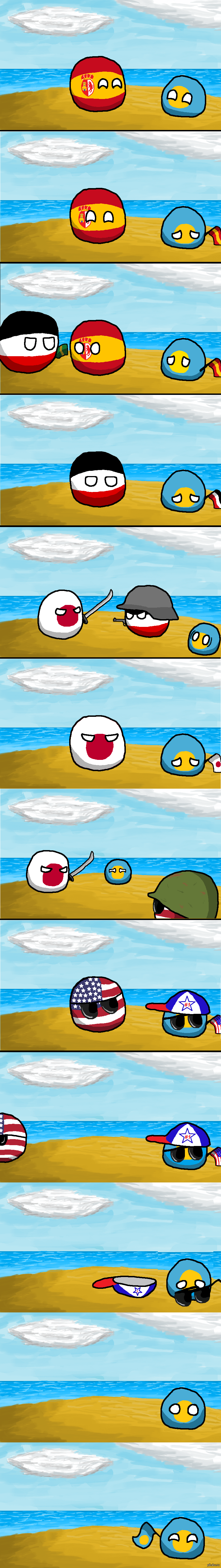 Краткая история маленького островного государства Палау. - Countryballs, Палау, Длиннопост, История