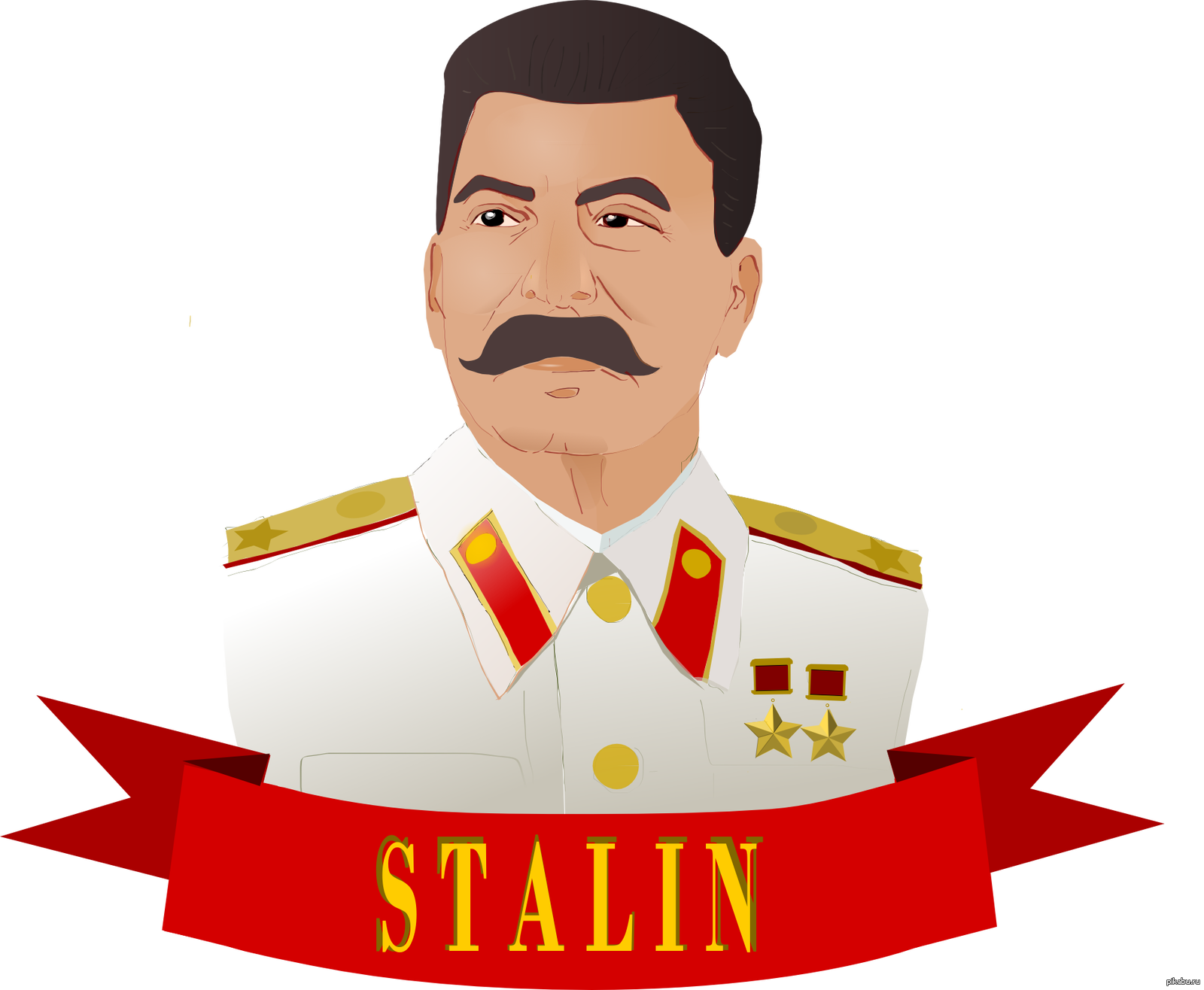 Квадратный Сталин Распечатка