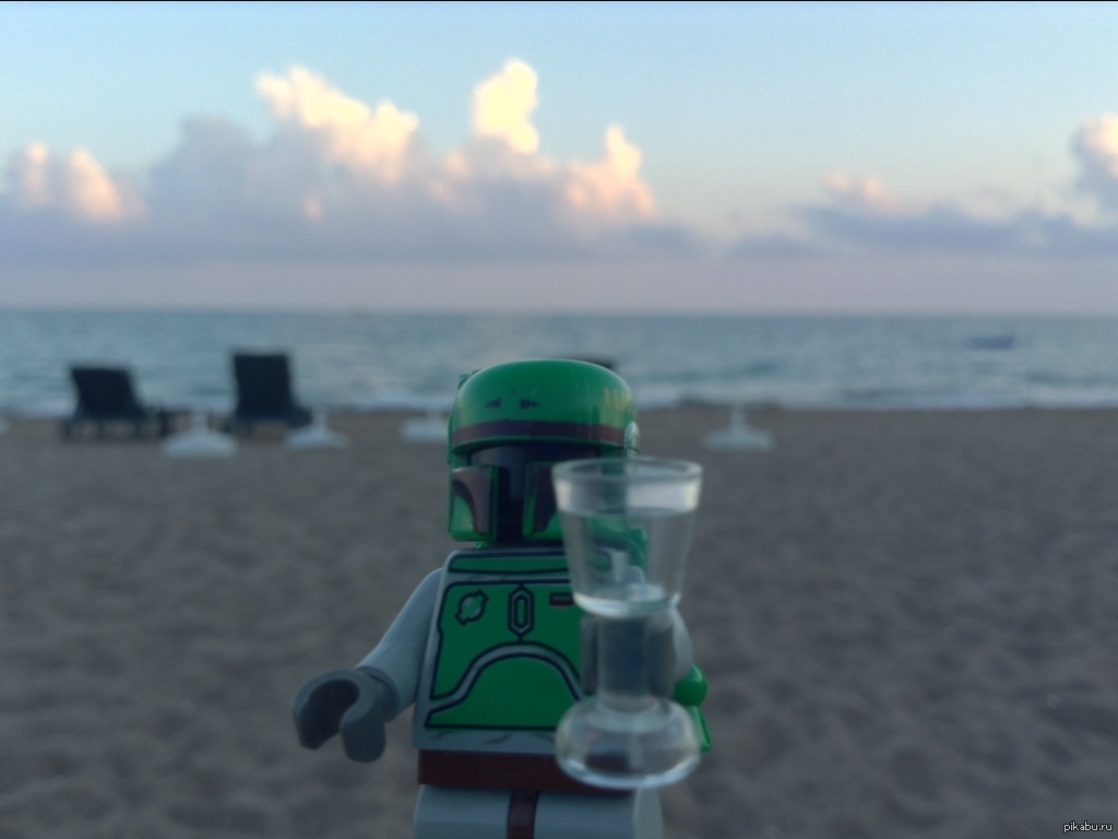 Боба Фетт на отдыхе | Пикабу