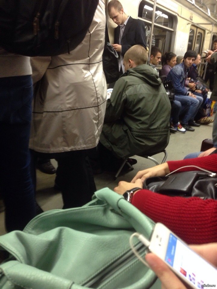 Метро. Ничего необычного. | Пикабу