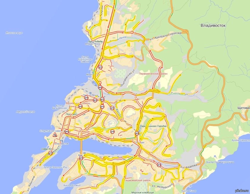 Владивосток местоположение. Карта Владивостока с улицами. Районы Владивостока на карте. Владивосток карта города. Владивосток карта города с улицами.