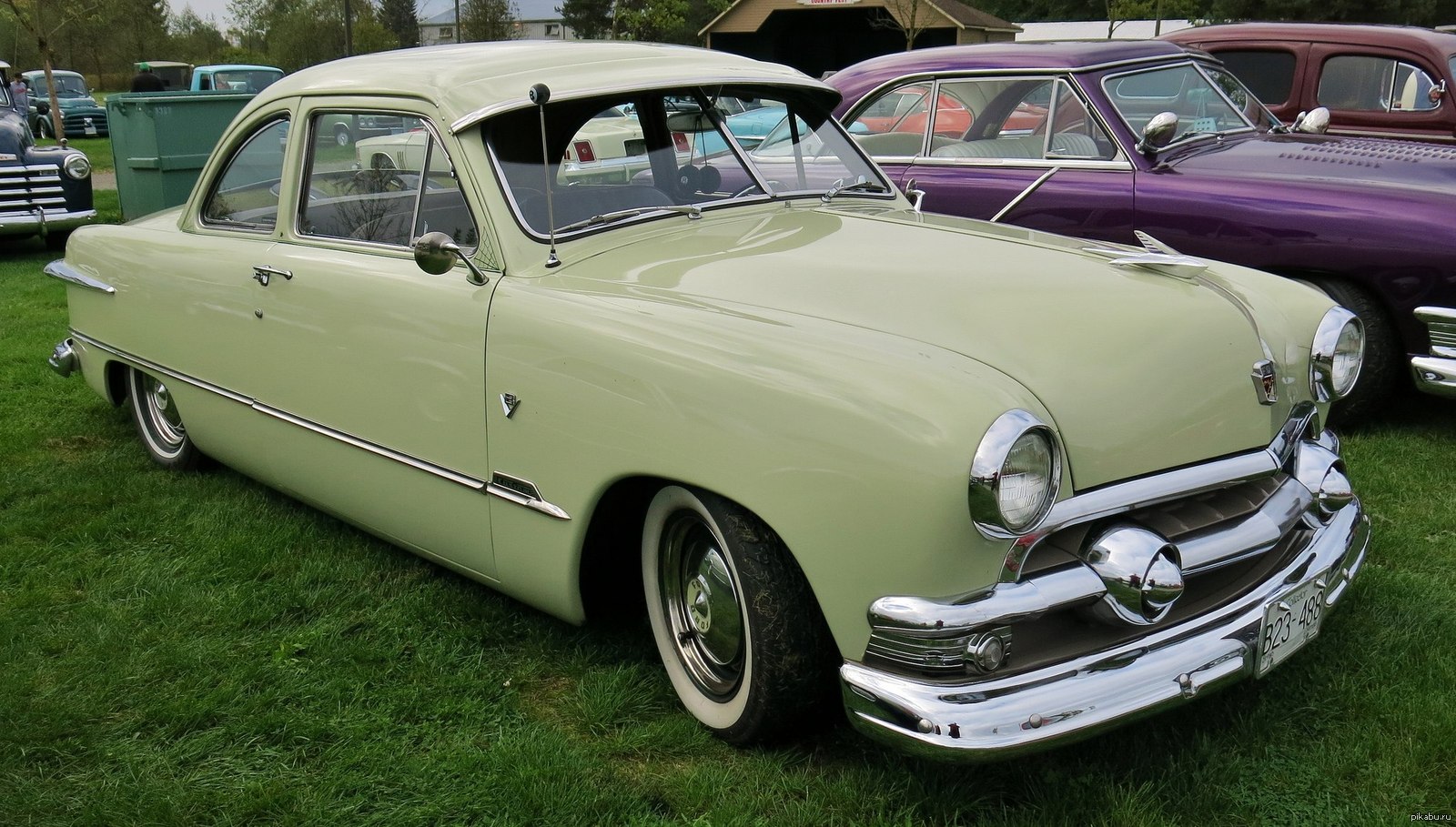 Ford Custom DeLuxe Club Coupe, 1951., Фотография, Картинки, Авто, Ford.