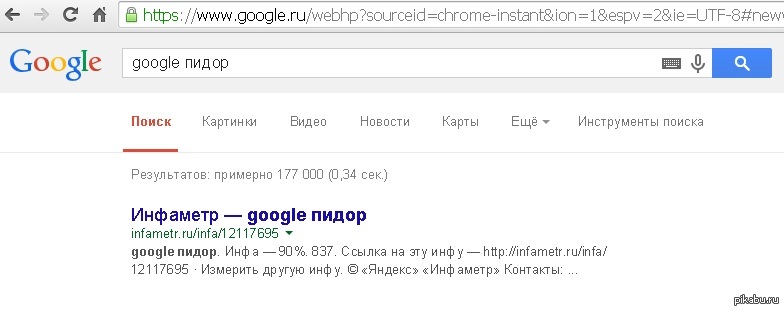 Google Пид*р инфа 90% от Яндекса | Пикабу
