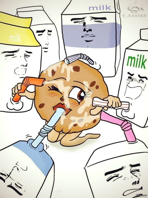 Cookie - NSFW, Cookie, Milk, Erotic