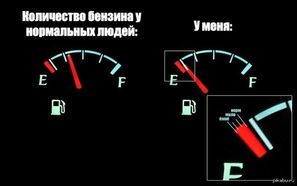 Сколько бензина выходит